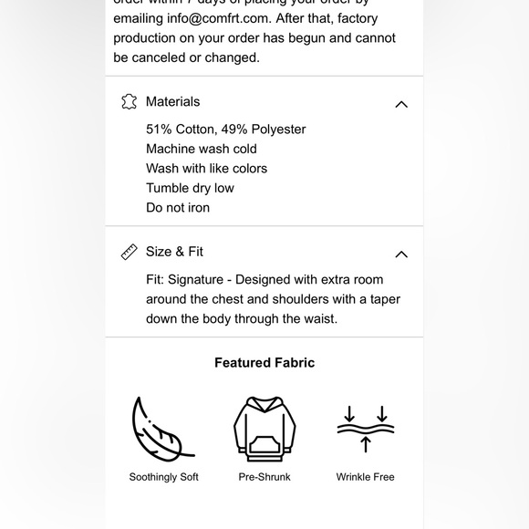 Comfrt The Standard Hoodie - Picture 11 of 11